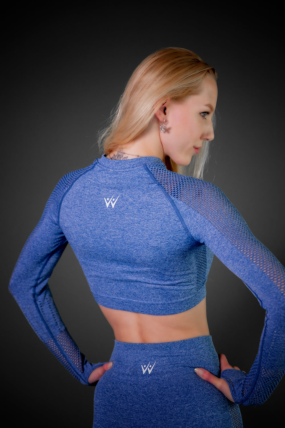 Long Sleeve Set - Saphire Blue