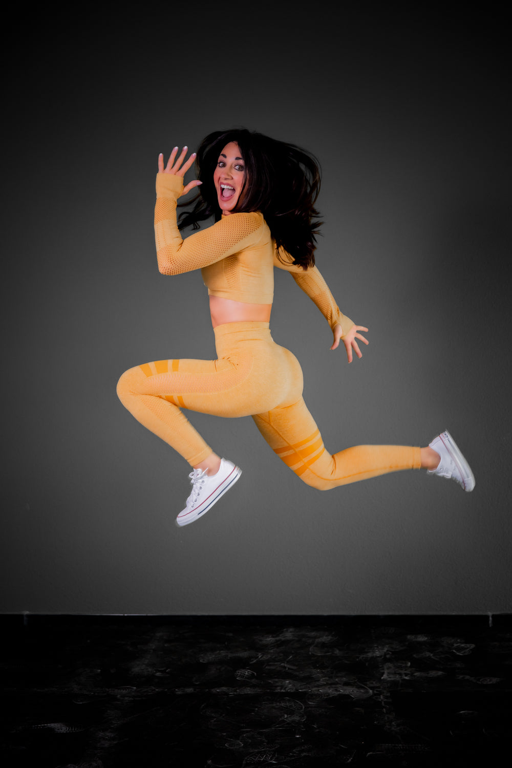 Long Sleeve Set - Honey Yellow