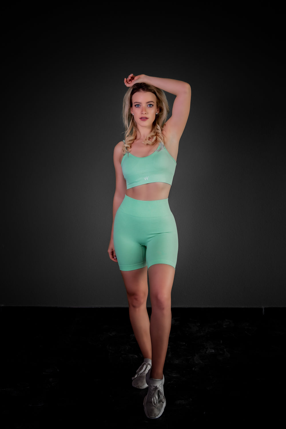 Shorty Set Bra & Shorts - Apple Green