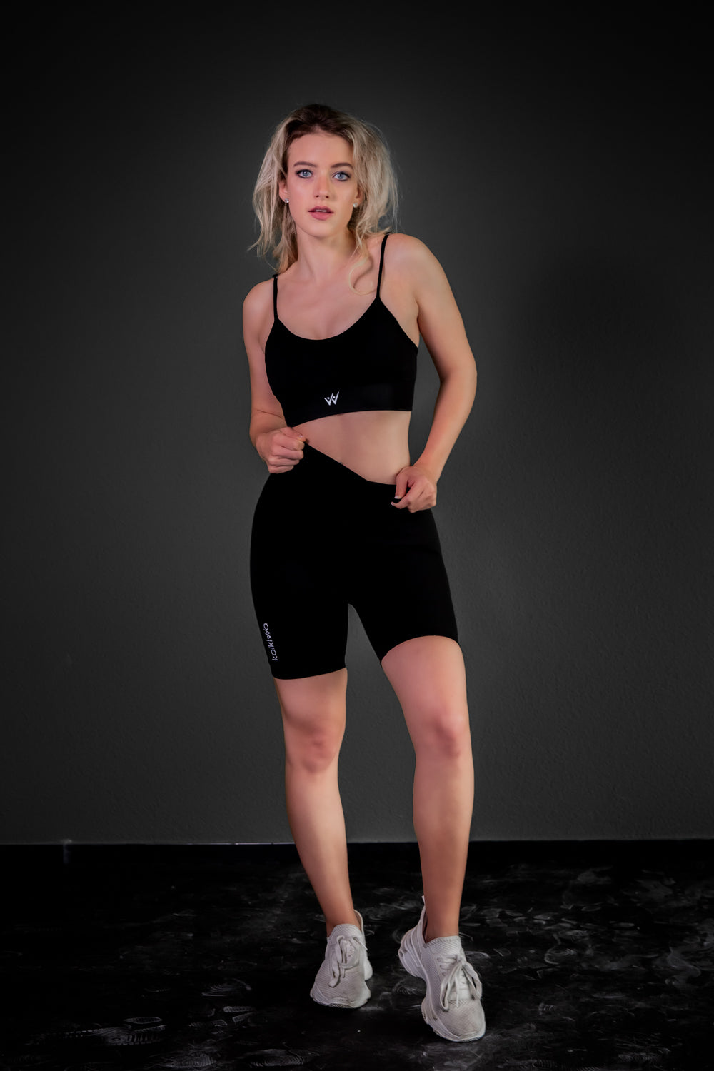 Shorty Set Bra & Shorts - Urban Black