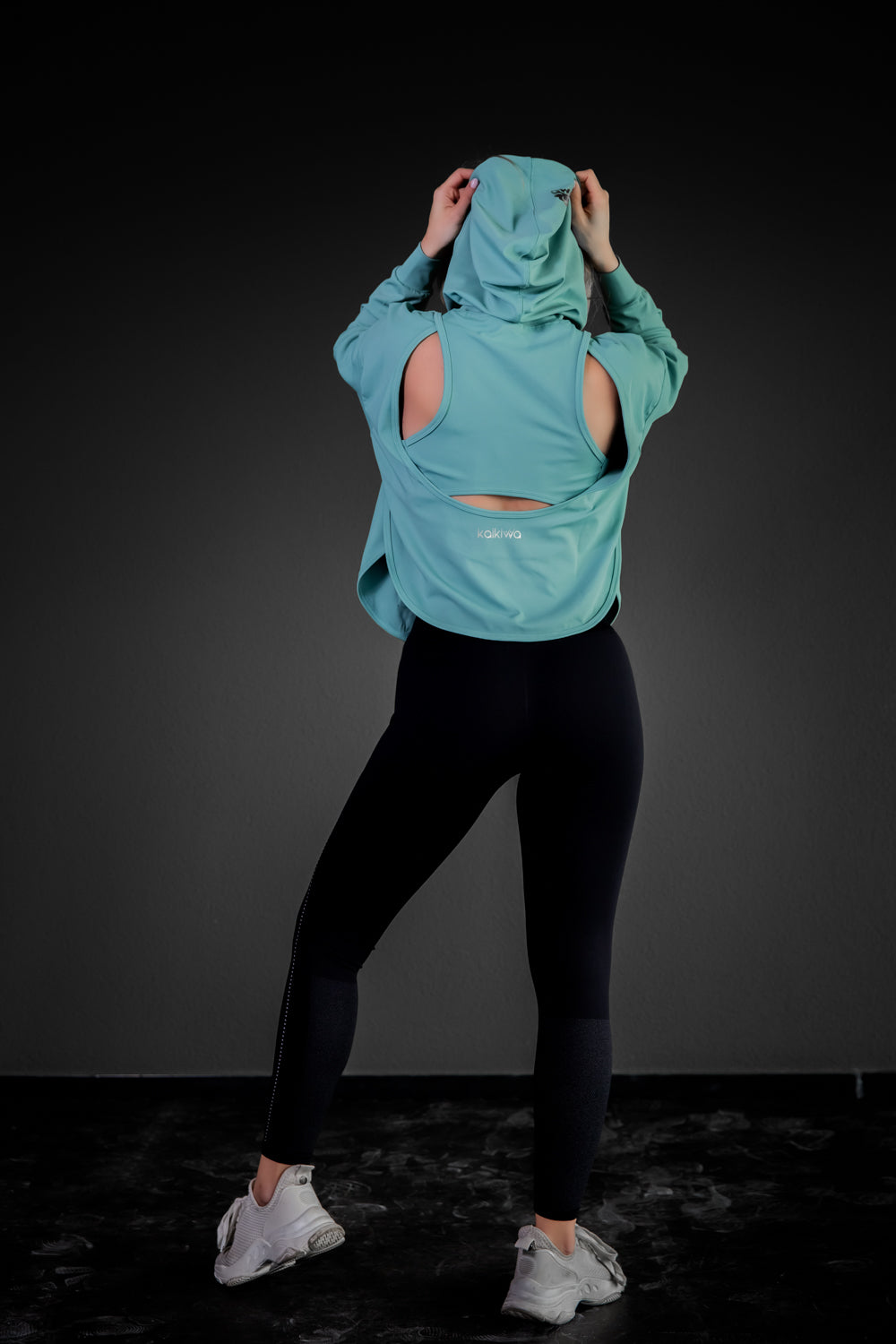 Hoodie - Caribe Green