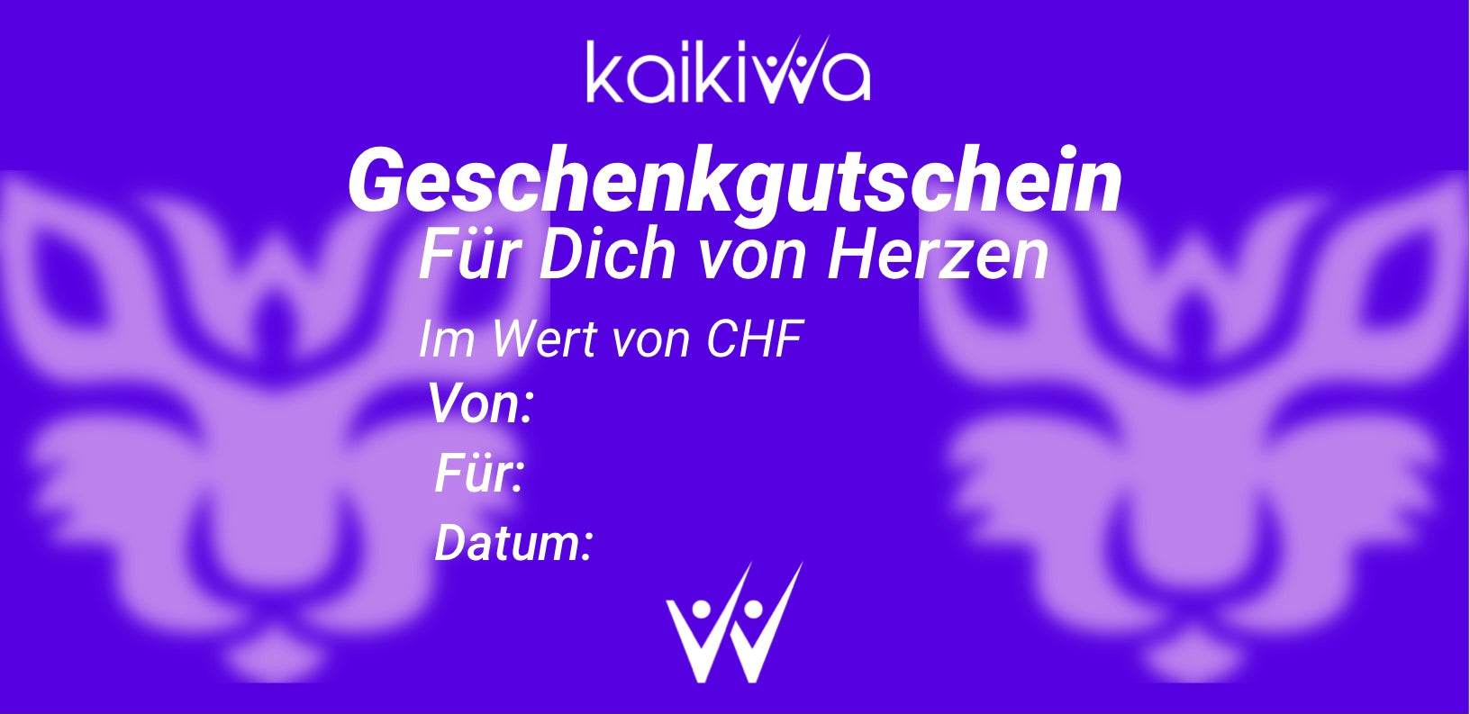 Kaikiwa - Geschenkgutschein